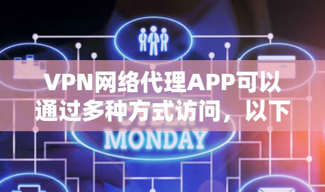 VPN网络代理APP可以通过多种方式访问，以下是几种主要的入口和使用方法